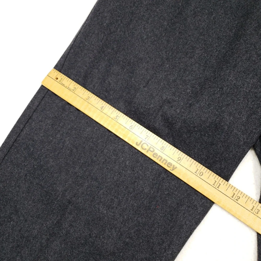 Banana Republic Dress Pants Mens 34/32 Gray Wool Blend Trousers Military Tab VTG